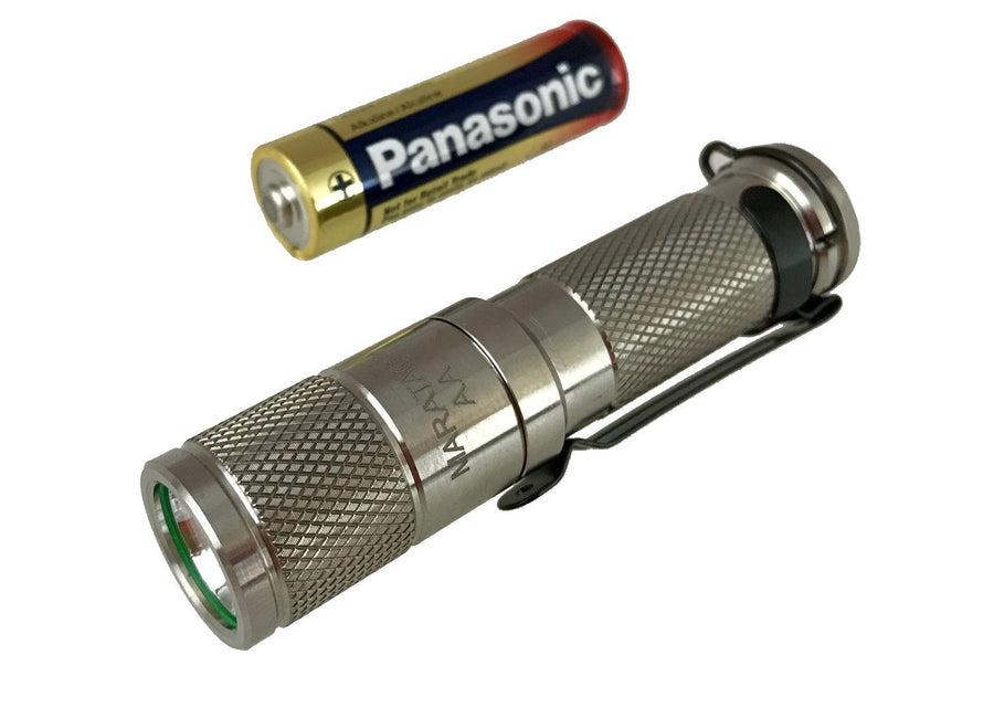 AA Titanium Flashlight by Maratac REV 4 - CountyComm