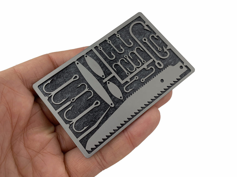 Survival Titanium Fishing Card - Limited Run! - CountyComm