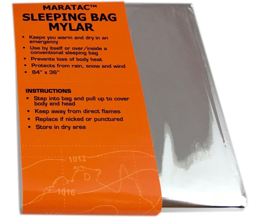 Emergency Space Blanket & Sleeping Bag - CountyComm