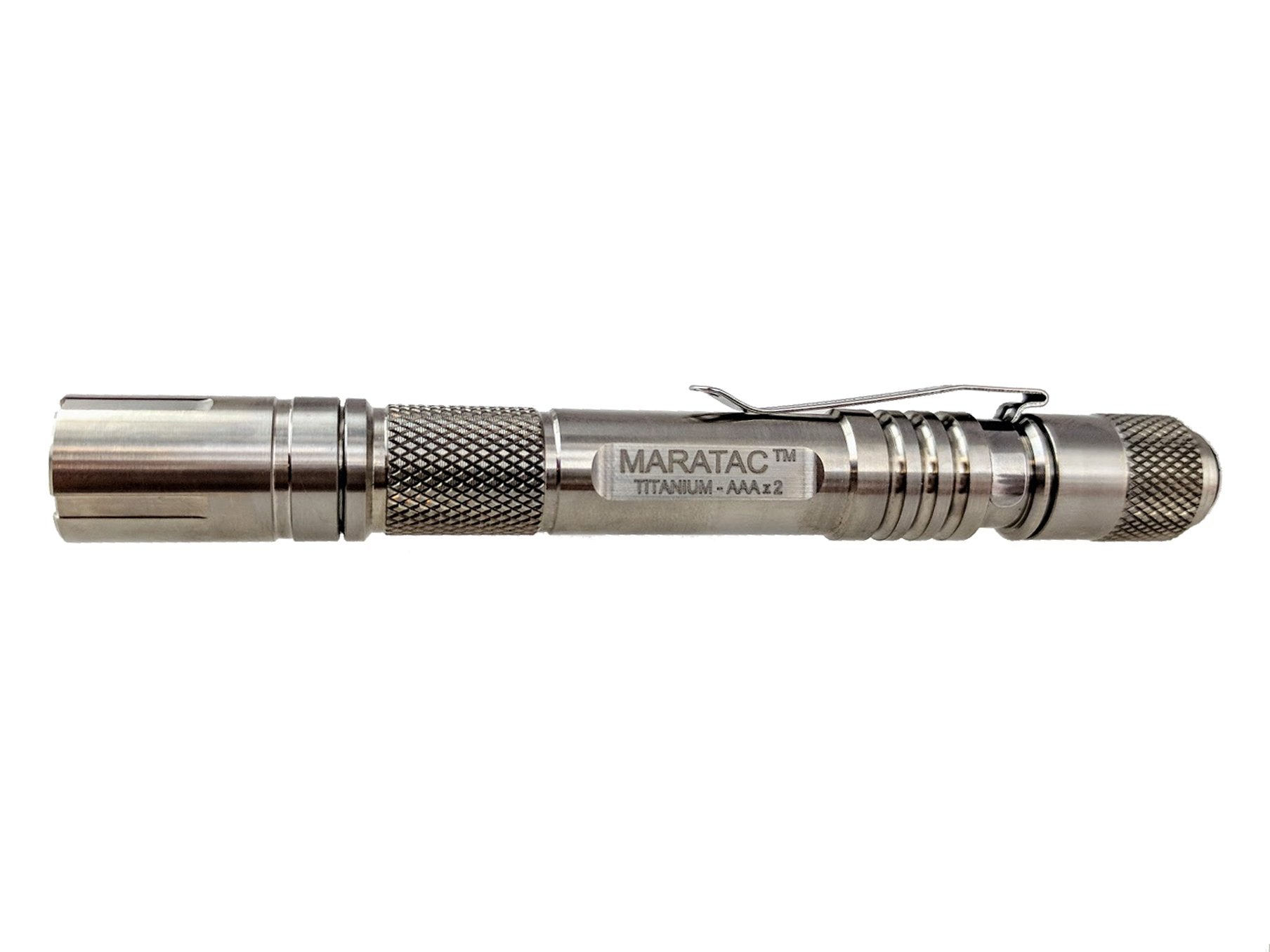 Titanium - Inspection : AAAx2 Extreme - Tactical Light by Maratac Rev 2 - CountyComm